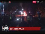Bus Berpenumpang Terbakar usai Ditabrak Motor, Pengendara Motor Tidak Ditemukan - iNews Pagi 06/08