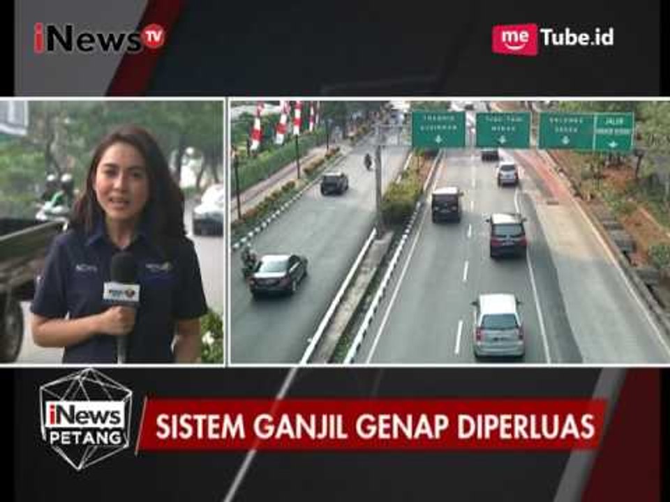 Kabar Sistem Ganjil Genap akan Diperluas ke Daerah Rasuna Said - iNews Petang 08/08