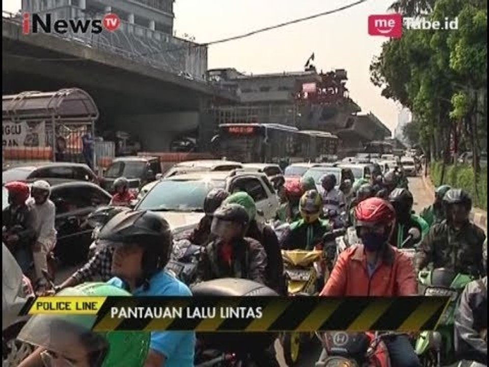 Pantauan Arus Lalu Lintas Simpang Pancoran dari NTMC Polri - Police Line 08/08
