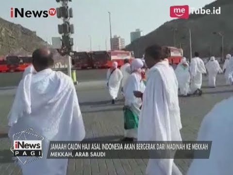 Melanjutkan Kegiatan, Jamaah Haji Indonesia Bergerak dari Madinah Menuju Mekkah - iNews Pagi 09/08