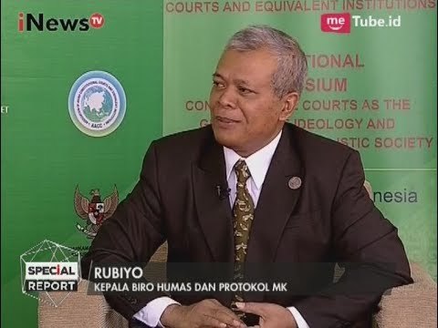 MKRI Memiliki Peran Penting di Lingkup MK Dunia - Special Report 09/08