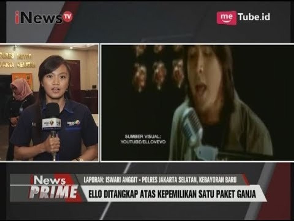 Polda Metro Jaya Benarkan Penangkapan Ello atas Kasus Kepemilikan Narkoba - iNews Prime 10/08