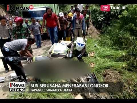 Detik-detik Sebelum Bus Jamaah Calhaj Tabrak 2 Orang Hingga Tewas - iNews Petang 11/08