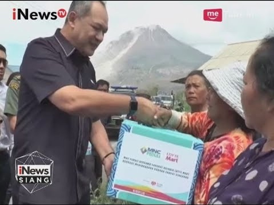 MNC Group Bekerja Sama Dengan Lotte Mart & TNI Berikan Bantuan Korban Sinabung - iNews Siang 11/08