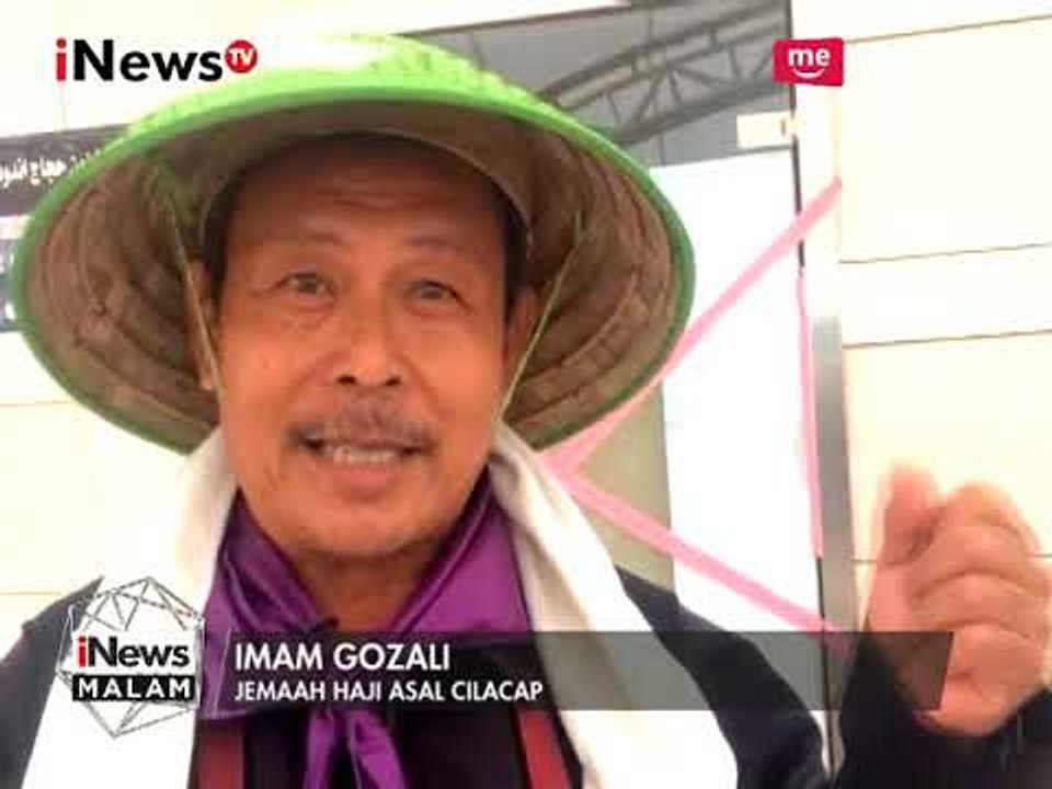 Unik, Jamaah Calon Haji Asal Cilacap Pakai Caping ke Tanah Suci - iNews Malam 13/08