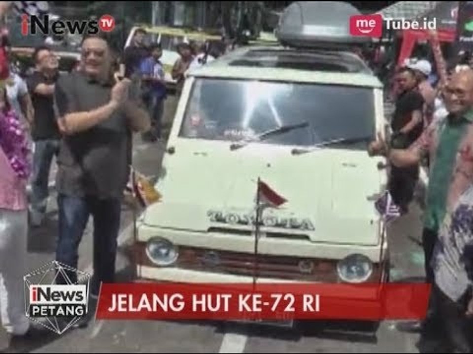 Jelang HUT RI ke-72, Komunitas Mobil Tua Melakukan Touring di 3 Negara - iNews Petang 13/08