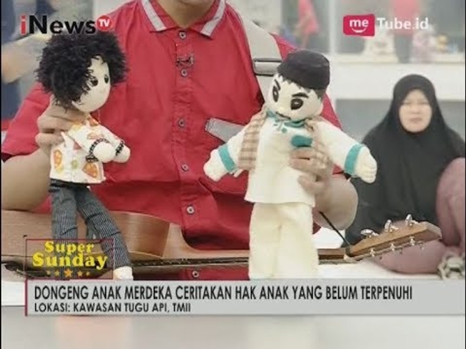 Mendongeng Menggunakan Alat Peraga & Musik Part 04 - iNews Pagi Super Sunday 13/08