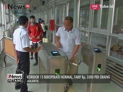 Hari ini Bus Transjakarta Koridor 13 Jurusan Tendean - Ciledug Mulai Beroperasi - iNews Petang 14/08