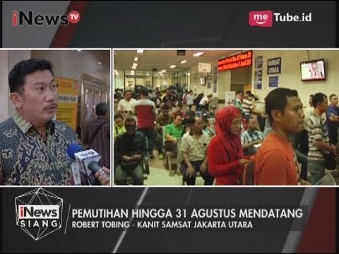 Informasi Terkini dari Kantor Samsat Terkait Pemutihan Denda Pajak Kendaraan - iNews Siang 12/08