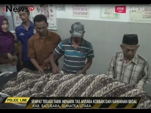 Ironis! Dipepet Kawanan Begal, Seorang Nenek tewas Terpental & Masuk Ke Selokan - Police Line 15/08