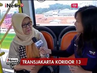 Laporan Terkait Rute Transjakarta Koridor 13 & Kondisi di dalam Bus - iNews Petang 15/08