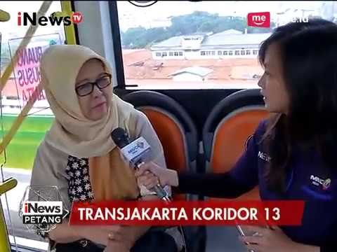 Laporan Terkait Rute Transjakarta Koridor 13 & Kondisi di dalam Bus - iNews Petang 15/08