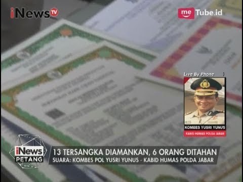 Informasi Terkini Terkait Para Tersangka Aksi Pemalsuan Dokumen - iNews Petang 14/08