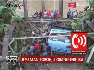 Jembatan Utama di Padang Rubuh, 5 Orang Alami Luka-luka - iNews Pagi 15/08