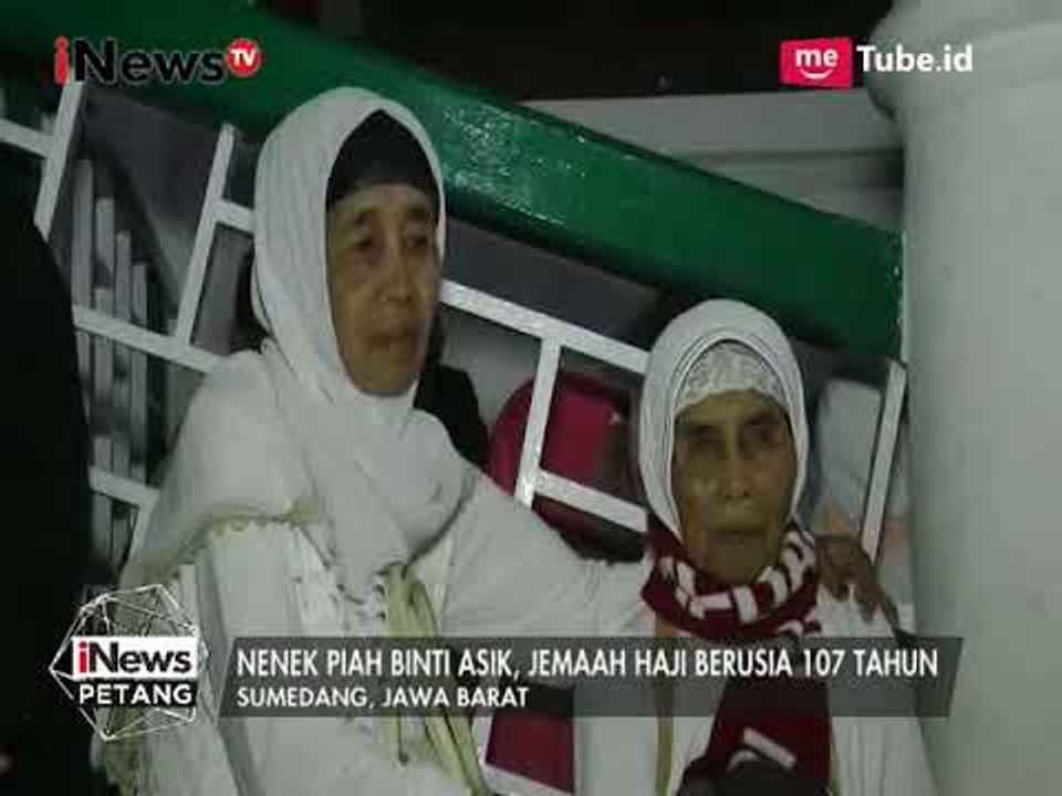Tak Mau Kalah, Jemaah Haji Berusia 107 Tahun Tetap Bersemangat Pergi Haji - iNews Petang 15/08