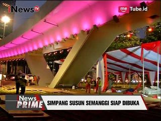 Laporan Terkait Pengamanan Simpang Susun Semanggi Sebelum Diresmikan Jokowi - iNews Prime 16/08