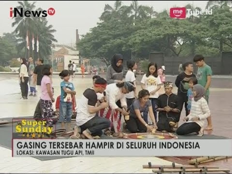 Bermain Gasing, Permainan Tradisional Indonesia Part 02 - iNews Pagi Super Sunday 13/08