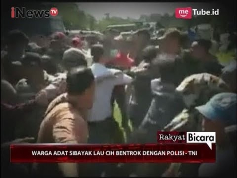 Penertiban Sepihak Lahan Lau Cih Berujung Bentrok Antara Warga & TNI Part 02 - Rakyat Bicara 12/08