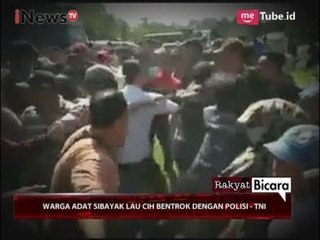 Penertiban Sepihak Lahan Lau Cih Berujung Bentrok Antara Warga & TNI Part 02 - Rakyat Bicara 12/08