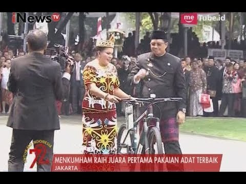 Dalam Upacara HUT RI, Presiden Berikan Sepeda Kepada Pemakai Baju Adat Terbaik - Special Event 17/08