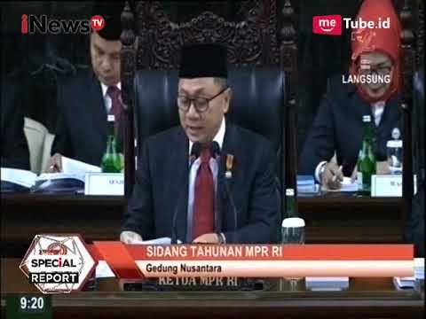 Pembukaan Sidang Tahunan MPR RI oleh Ketua MPR - Special Report 16/08