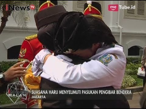 Tangis Haru Pengibar Bendera Pecah Usai Selesaikan Tugasnya - iNews Malam 17/08