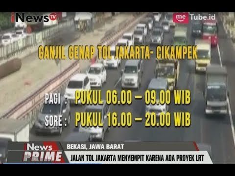 Peraturan Ganjil Genap Tol Jakarta - Cikampek, BPTJ Sediakan Angkutan Alternatif - iNews Prime 18/08
