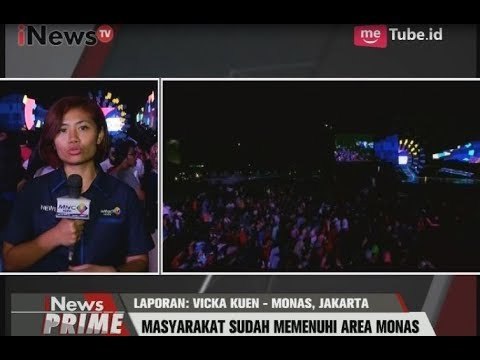 Antusias Saksikan Hitung Mundur Asian Games, Masyarakat Penuhi Kawasan Monas - iNews Prime 18/08