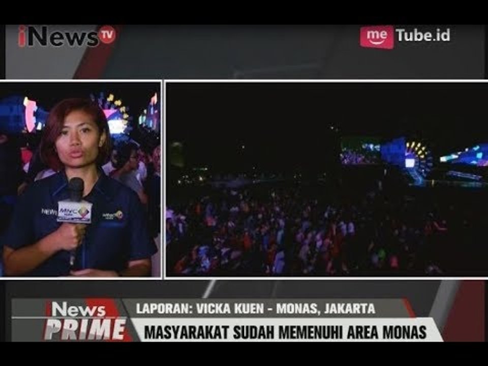 Antusias Saksikan Hitung Mundur Asian Games, Masyarakat Penuhi Kawasan Monas - iNews Prime 18/08