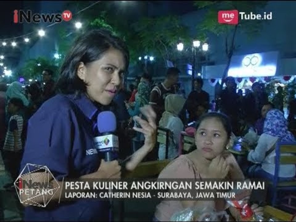 Informasi Terkini Terkait Suasana Festival Angkringan di Tunjungan Surabaya - iNews Petang 19/08
