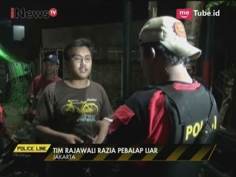 Tak Memiliki Surat Kendaraan Bermotor, Tim Rajawali Metro Berantas Pembalap Liar - Police Line 21/08