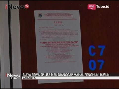 261 Unit Rusun Tambora Telah Disegel & Diberi Peringatan Pengelola - iNews Petang 21/08