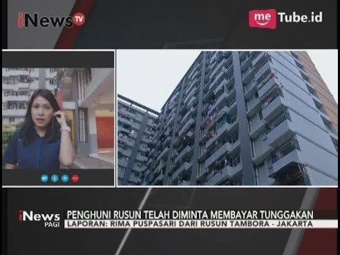 Kondisi Rusunawa Tambora Pasca Penyegelan 105 Unit - iNews Pagi 21/08