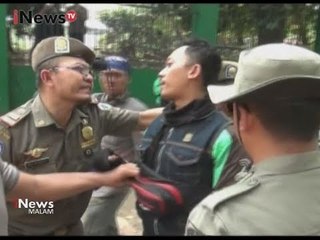 Razia PKL, Seorang Pengemudi Ojek Online Hampir Baku Hantam Dengan Satpol PP - iNews Malam 21/08