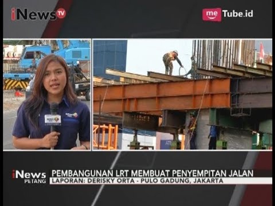 Kondisi Terkini Terkait Dampak Pembangunan LRT di Pulogadung Jaktim - iNews Petang 21/08