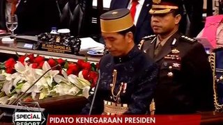 Pidato Kenegaraan Presiden Joko Widodo di Gedung MPR Part 01 - Special Report 16/08