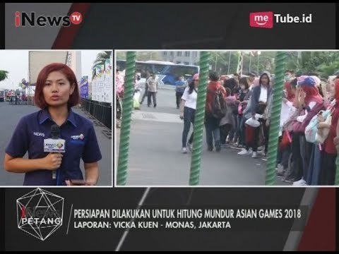 Persiapan Hitung Mundur Asian Games yang Akan Dibuka Oleh Presiden Jokowi - iNews Petang 18/08
