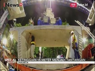 Pemasangan Tiang Pancang MRT Dengan Ketinggian 15 Meter Part 04 - Special Report 22/08