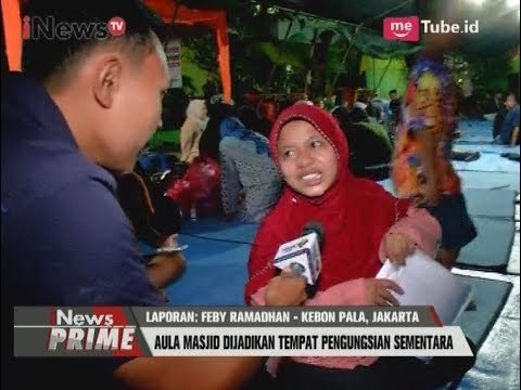 Kondisi Terkini di Lokasi Pengungsian Kebakaran Kebon Pala Jakarta - iNews Prime 21/08