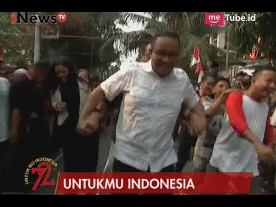 Gubernur Terpilih Anies Baswedan Ikuti Lomba Bakiak Dengan Warga Jalan Jaksa - Special Event 17/08