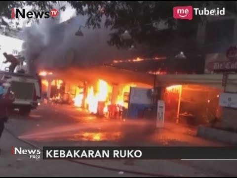 Habis Dilahap Si Jago Merah, 7 Ruko di Medan Hangus Karena Gas Bocor - iNews Pagi 26/08