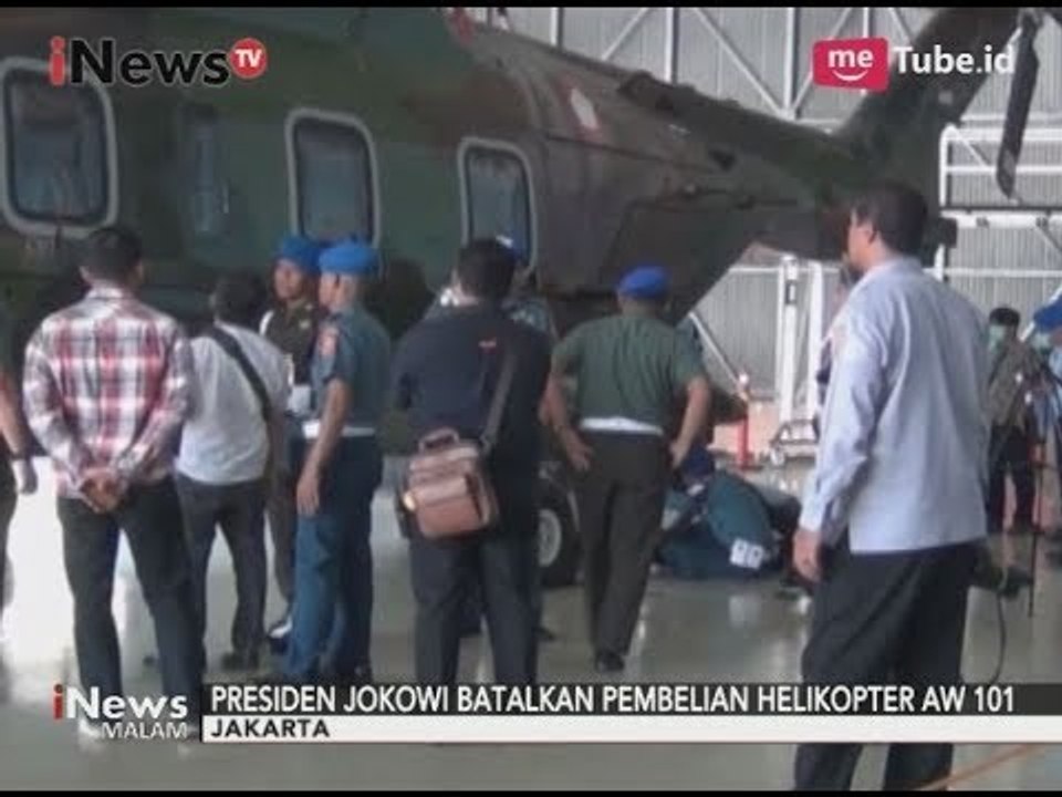 Penyidik KPK Bersama DENPOM TNI AU Periksa Helikopter AW 101 - iNews Malam 24/08