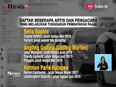 Inilah Nama - nama Artis yang Masuk Daftar Hitam Petugas Pajak - iNews Siang 24/08