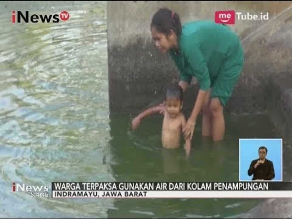 Krisis Air Bersih, Warga Indramayu Gunakan Air Kubangan untuk Kebutuhan - iNews Siang 26/08