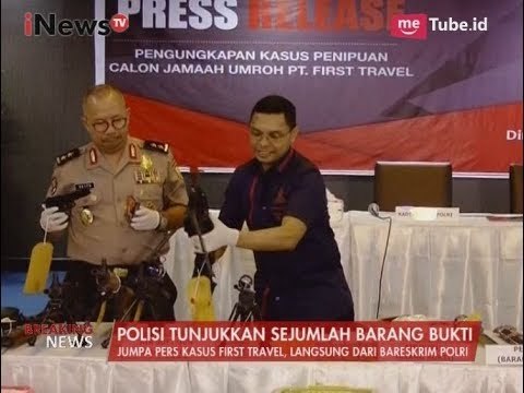 Bareskrim POLRI Gelar Jumpa Pers Terkait Kasus First Travel - iNews Breaking News 22/08