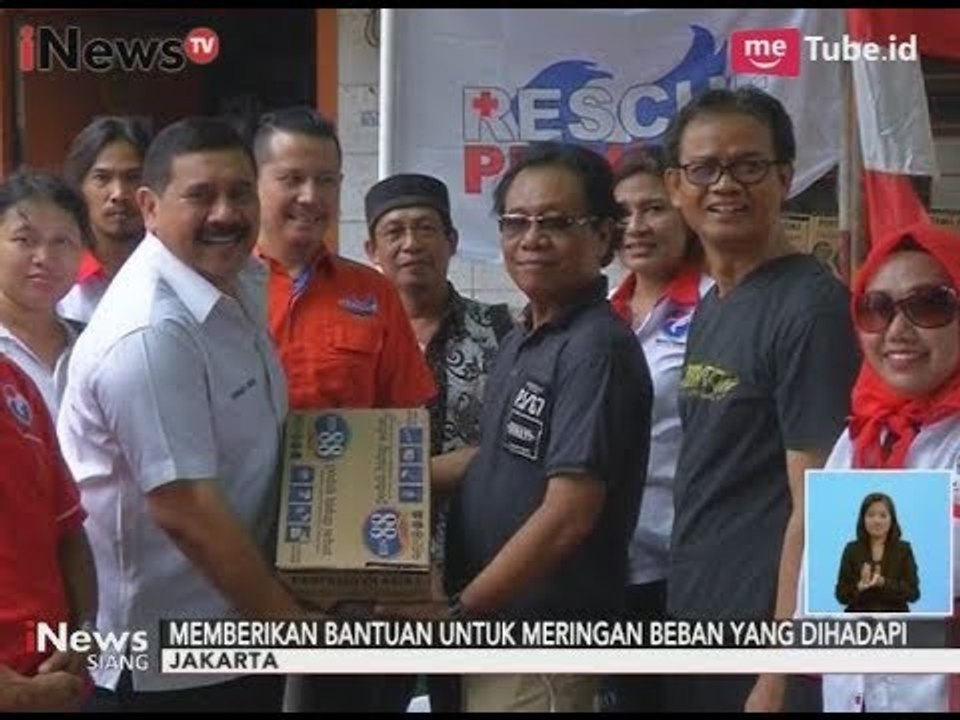 Tinjau Lokasi Kebakaran, Rescue Perindo Berikan Bantuan Pakaian & Obat - obatan - iNews Siang 24/08