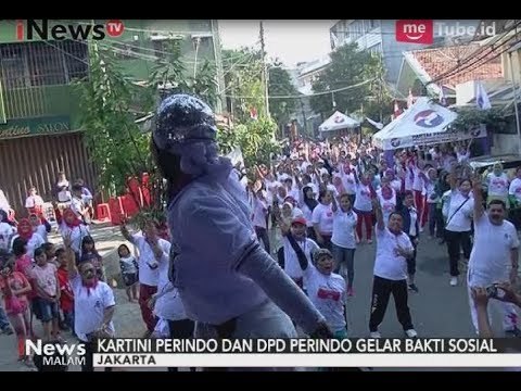 Masih Dalam Rangka HUT RI, Kartini Perindo Gelar Senam Bersama & Bakti Sosial - iNews Malam 27/08
