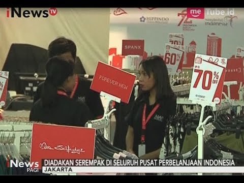 Hari Belanja Diskon Indonesia, 300 Merek Ternama Berikan Diskon Hingga 72% - iNews Pagi 28/08