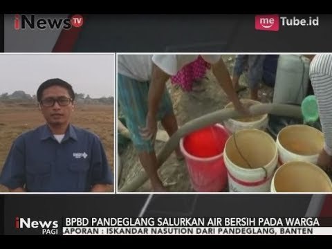 Alami Kekeringan, BPBD Pandeglang Salurkan Air Bersih ke Warga - iNews Pagi 29/08