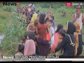 Konflik Rohingya, Ratusan Pengungsi Muslim Ditolak Masuk Bangladesh - iNews Malam 28/08